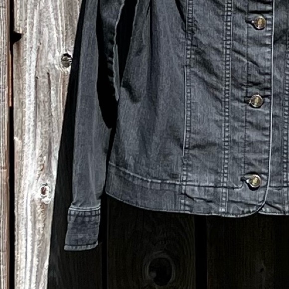 Croft & Barrow denim jean jacket size XS - Picture 3 of 17